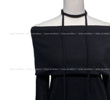 Rolly Tie Off Shoulder Long Sleeve Tee