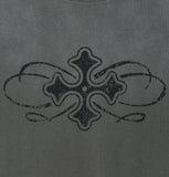 CELTIC CROSS WASHED HALF T