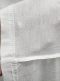 Allv See-Through Unbalanced Collar Tee