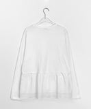 [BAONHAUS] Limud Frill Layered Long Sleeve Tee