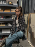 Chike Diagonal Rivet Denim Pants