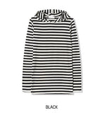 Bio Stripe Long Hoodie