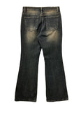 Black Tin Bootcut Denim