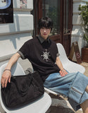 Pium Maxi Roll Up Bermuda Denim Pants