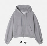Tempo Crop Hoodie Zip-Up