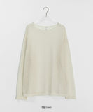 [unisex] Kelpid Summer Net See-through Knit