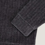 Lubo Velour Crop Cardigan