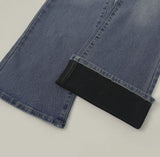 Pelvic Fever Brushed Span 2-Button Bootcut Denim Pants