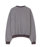 Cardil Button Stripe Sweatshirt