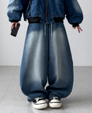 Reagan String Balloon Denim