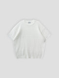 Mesh acrylic half knit
