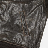 Honey Crack Leather Jacket