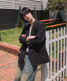 Summer Linen Overfit Blazer