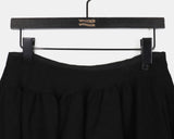 renka wrap button mini skirt