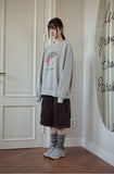 Bunny Bunny Raglan Pigment Sweatshirt
