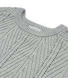 Space Damage Cable Knit