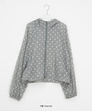 NE Summer Dot Wind Hood Jumper