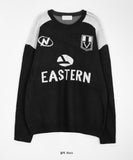[unisex] Kaloff Sporty Lettering Over Knit