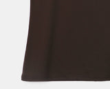 Hamyu Eyelet Rivet Printed Collar Short Sleeve T-Shirt
