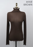Maila See-through Polar Blouse