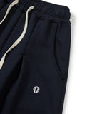 [AG.W] Valley Tuck Wappen Wide Sweat Pants