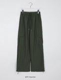 [unisex] Rothel Nylon Banding String Cargo Jogger Pants