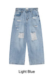Etes Damaged Denim Pants