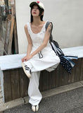 PUNCHING LACE SLEEVELESS BL