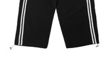 Deumyo Color Matching Track Nylon Banding Wide Pants
