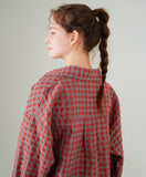 Sheer Claw Check Shirt