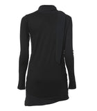 Layered Chifon Scarf Long Sleeve