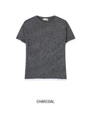 Even Wrinkle Layered Short Sleeve T-shirt