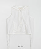 Exdis Nylon Shirring Ribbon Hood Vest