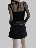 Epo See-through Shirring Tee