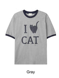 Lean Cat Ringer T-shirt