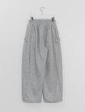 Hyugi Pintuck Adjust Banding Wide Pants