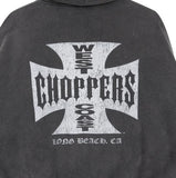 Sender Vintage Brushed Hood Zip-Up