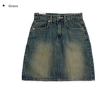 Kino Washing Denim Mini Skirt