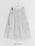 [unisex] Ninin Pocket Bermuda Banding Pants