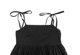 Summer Corset Shirring Sleeveless Ribbon Blouse