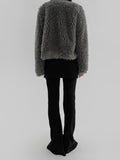 Riche Boucle Fur Cardigan