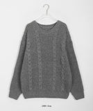 Supin cable round knit