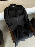 Ninsz three-button blazer coat