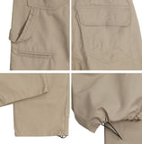 Heaven Wide Carpenter Cotton Pants