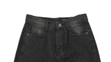 Dero Cut Washing Denim Wide Pants