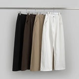 Loose Wide Span Banding Cotton Pants