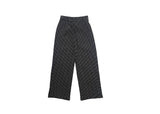 Xiao Stripe Brushed Wide Banding Pants
