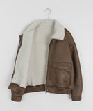 Dinden fleece mustang jacket