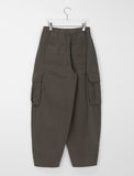 [unisex] Aina Banding Peach Fuzz Wide Cargo Pants