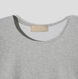 Neutral Basic U-Neck Long Sleeve T-Shirt